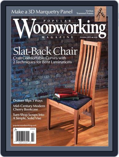 Popular Woodworking October 1st, 2015 Digital Back Issue Cover