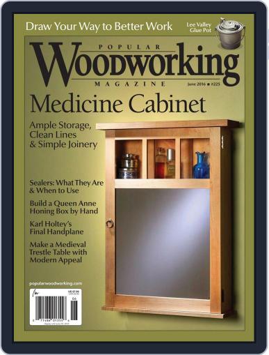 Popular Woodworking April 26th, 2016 Digital Back Issue Cover