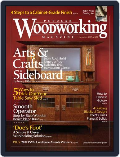 Popular Woodworking November 1st, 2017 Digital Back Issue Cover