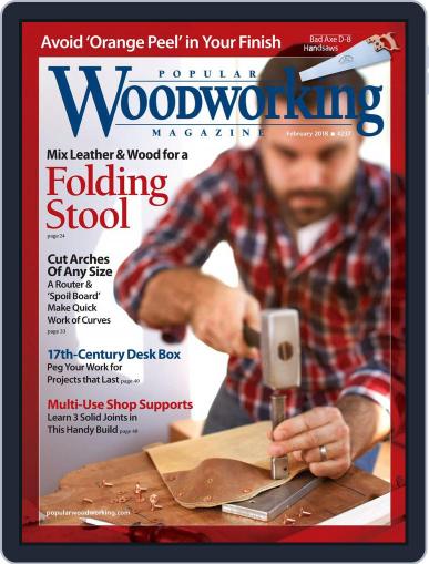 Popular Woodworking February 1st, 2018 Digital Back Issue Cover