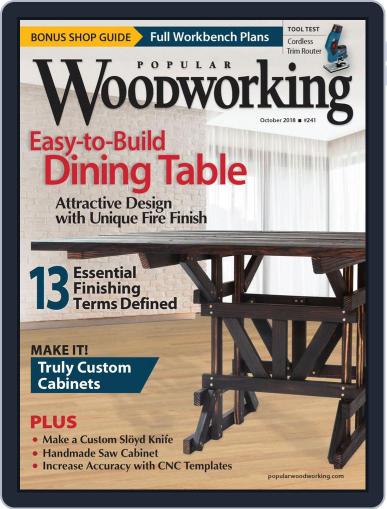 Popular Woodworking October 1st, 2018 Digital Back Issue Cover