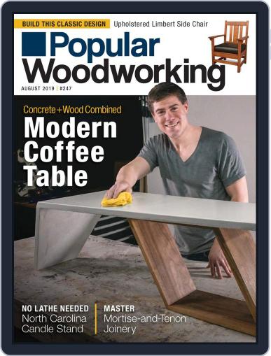 Popular Woodworking August 1st, 2019 Digital Back Issue Cover