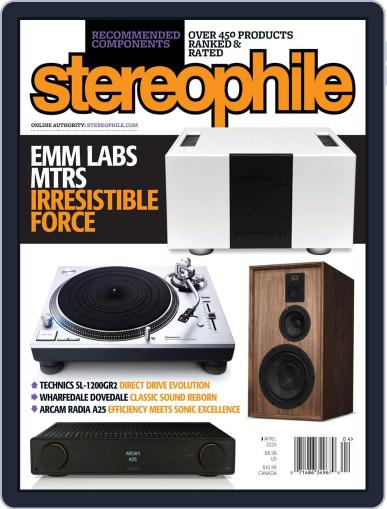 Stereophile April 1st, 2024 Digital Back Issue Cover