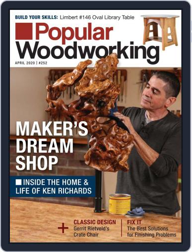 Popular Woodworking April 1st, 2020 Digital Back Issue Cover