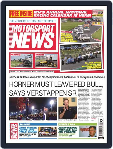 Motorsport News March 7th, 2024 Digital Back Issue Cover