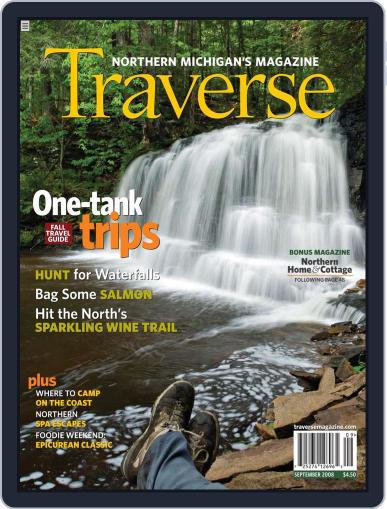 Traverse, Northern Michigan's August 19th, 2008 Digital Back Issue Cover