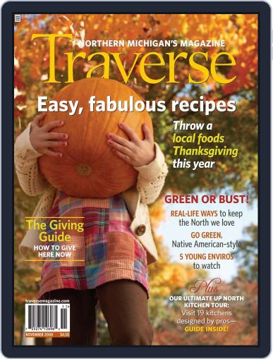 Traverse, Northern Michigan's October 13th, 2008 Digital Back Issue Cover