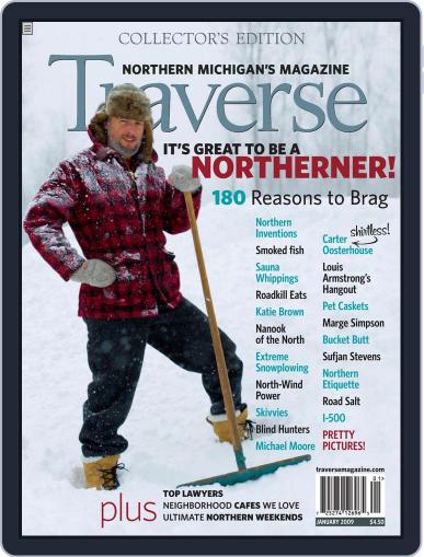 Traverse, Northern Michigan's December 16th, 2008 Digital Back Issue Cover