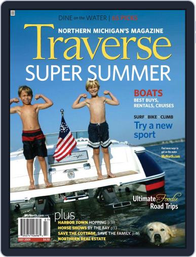 Traverse, Northern Michigan's June 24th, 2009 Digital Back Issue Cover