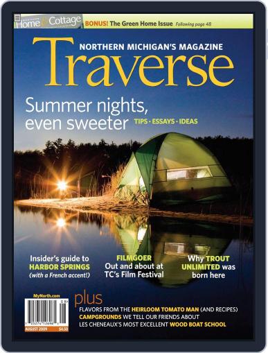 Traverse, Northern Michigan's July 21st, 2009 Digital Back Issue Cover