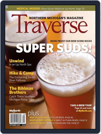 Traverse, Northern Michigan's September 1st, 2009 Digital Back Issue Cover