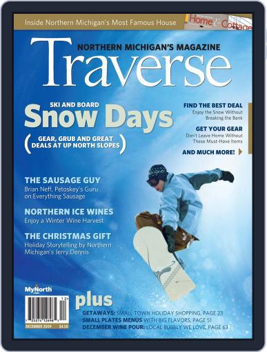 Traverse, Northern Michigan's November 20th, 2009 Digital Back Issue Cover