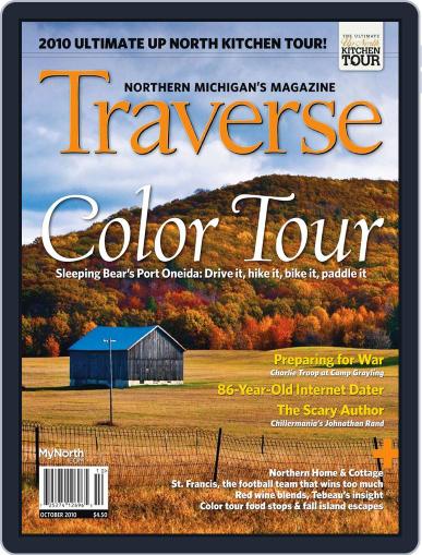 Traverse, Northern Michigan's October 1st, 2010 Digital Back Issue Cover
