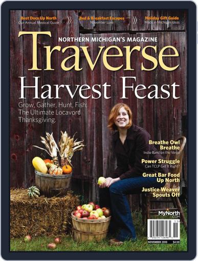 Traverse, Northern Michigan's November 15th, 2010 Digital Back Issue Cover