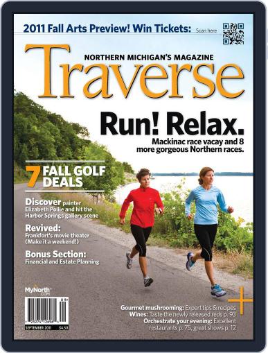 Traverse, Northern Michigan's August 16th, 2011 Digital Back Issue Cover