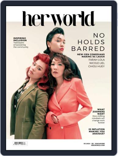 Her World Singapore March 1st, 2024 Digital Back Issue Cover