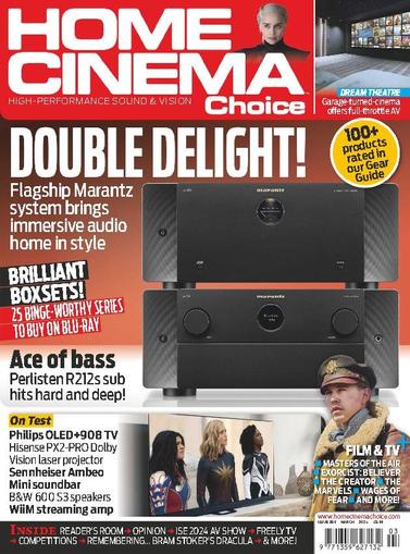 Home Cinema Choice March 1st, 2024 Digital Back Issue Cover