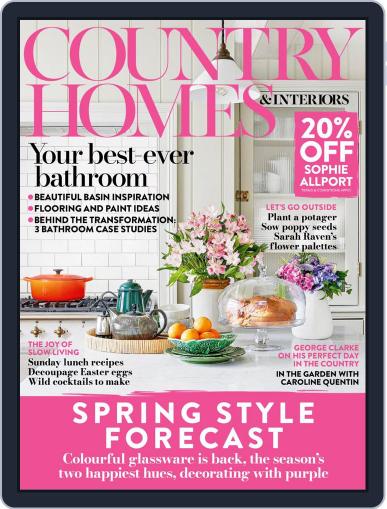 Country Homes & Interiors April 1st, 2024 Digital Back Issue Cover