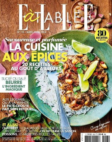 ELLE à Table March 1st, 2024 Digital Back Issue Cover