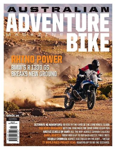 Ultimate Adventure Bike November 1st, 2023 Digital Back Issue Cover