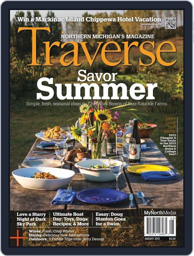 Traverse, Northern Michigan's July 22nd, 2013 Digital Back Issue Cover