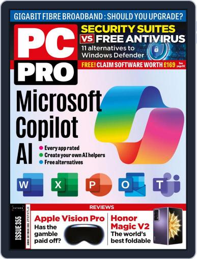 PC Pro April 1st, 2024 Digital Back Issue Cover