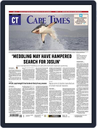 Cape Times March 7th, 2024 Digital Back Issue Cover
