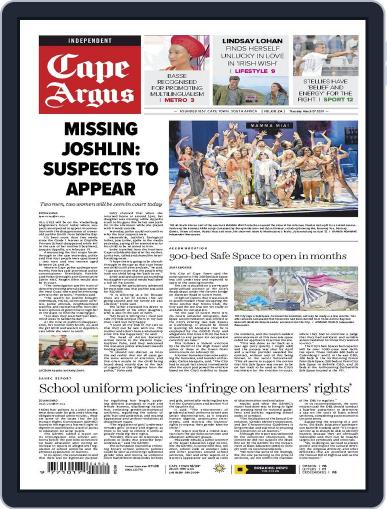Cape Argus March 7th, 2024 Digital Back Issue Cover