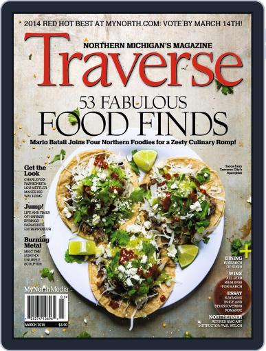 Traverse, Northern Michigan's February 17th, 2014 Digital Back Issue Cover