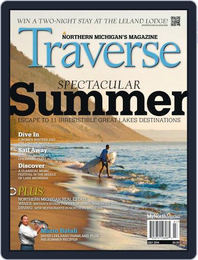 Traverse, Northern Michigan's July 14th, 2014 Digital Back Issue Cover