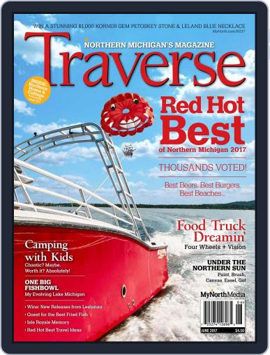 Traverse, Northern Michigan's June 1st, 2017 Digital Back Issue Cover