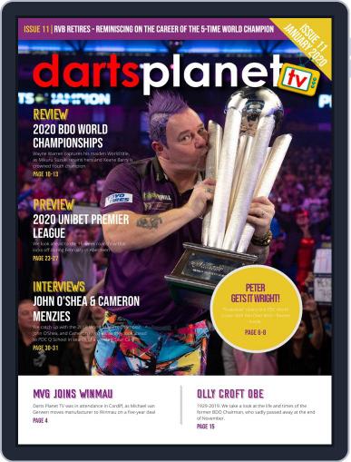 Darts Planet TV Digital Back Issue Cover