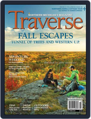 Traverse, Northern Michigan's October 1st, 2017 Digital Back Issue Cover