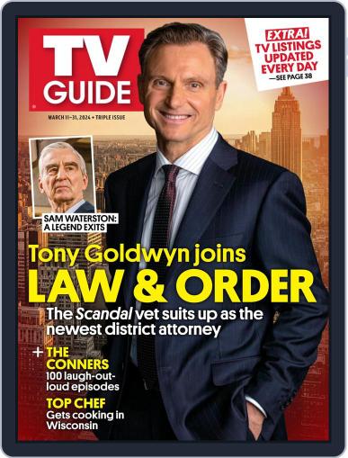 Tv Guide March 11th, 2024 Digital Back Issue Cover