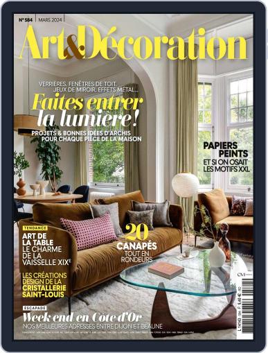 Art & Décoration March 1st, 2024 Digital Back Issue Cover