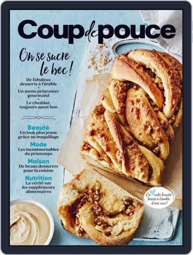 Coup De Pouce April 1st, 2024 Digital Back Issue Cover