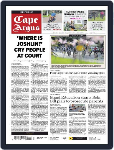 Cape Argus March 8th, 2024 Digital Back Issue Cover