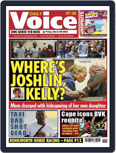 Daily Voice March 8th, 2024 Digital Back Issue Cover