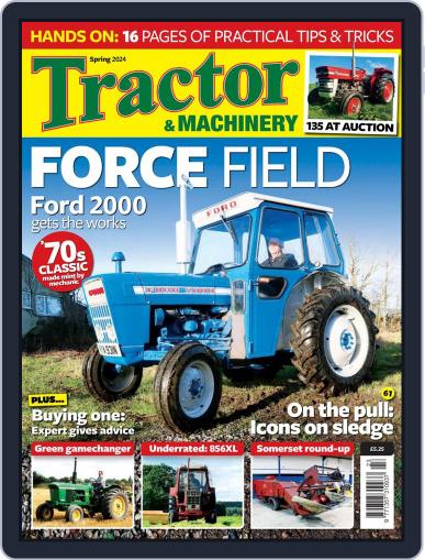 Tractor & Machinery March 8th, 2024 Digital Back Issue Cover