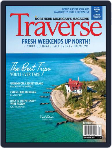 Traverse, Northern Michigan's September 1st, 2019 Digital Back Issue Cover