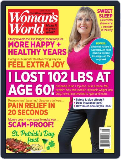 Woman's World March 18th, 2024 Digital Back Issue Cover