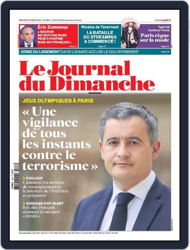 Le Journal du dimanche March 10th, 2024 Digital Back Issue Cover
