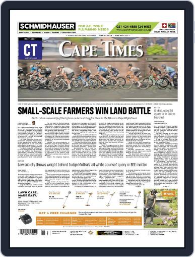 Cape Times March 11th, 2024 Digital Back Issue Cover