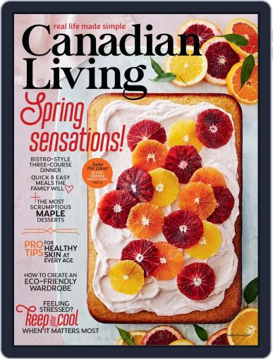 Canadian Living April 1st, 2024 Digital Back Issue Cover
