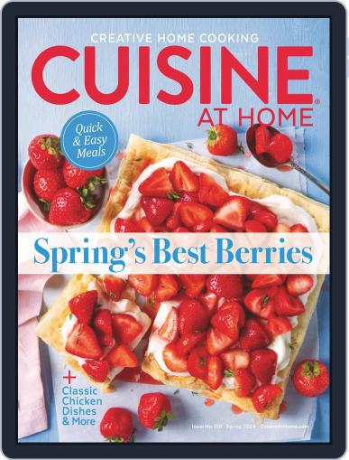 Cuisine at home February 1st, 2024 Digital Back Issue Cover