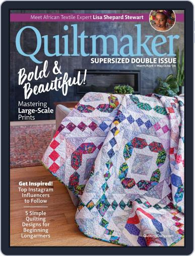 QUILTMAKER March 1st, 2024 Digital Back Issue Cover