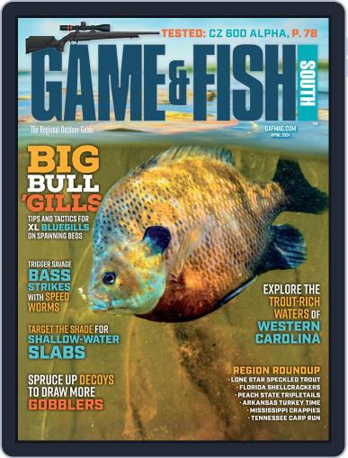 Game & Fish South April 1st, 2024 Digital Back Issue Cover