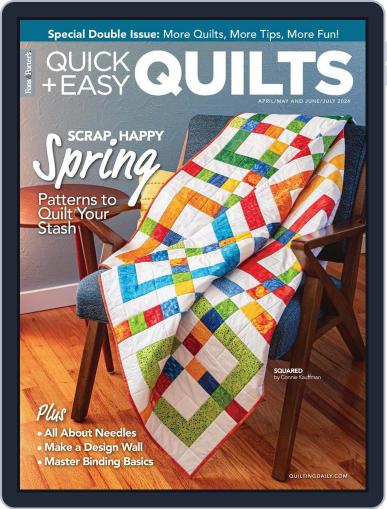 Quick+Easy Quilts April 1st, 2024 Digital Back Issue Cover