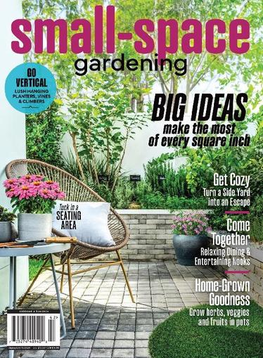 Small-Space Gardening February 16th, 2024 Digital Back Issue Cover