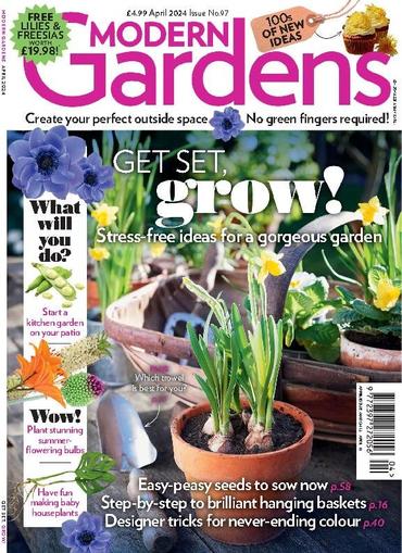 Modern Gardens April 1st, 2024 Digital Back Issue Cover